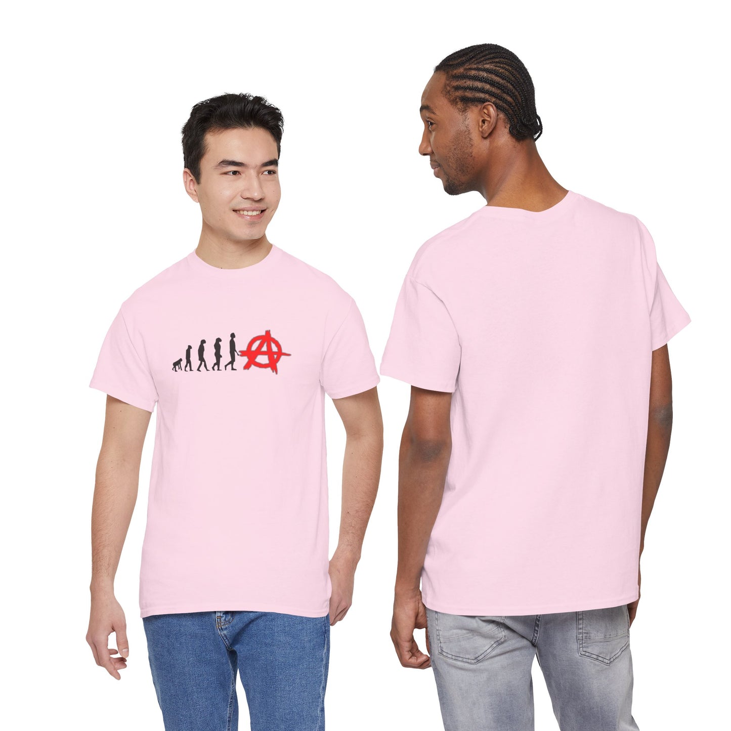Evolution of Anarchy Unisex Heavy Cotton Tee