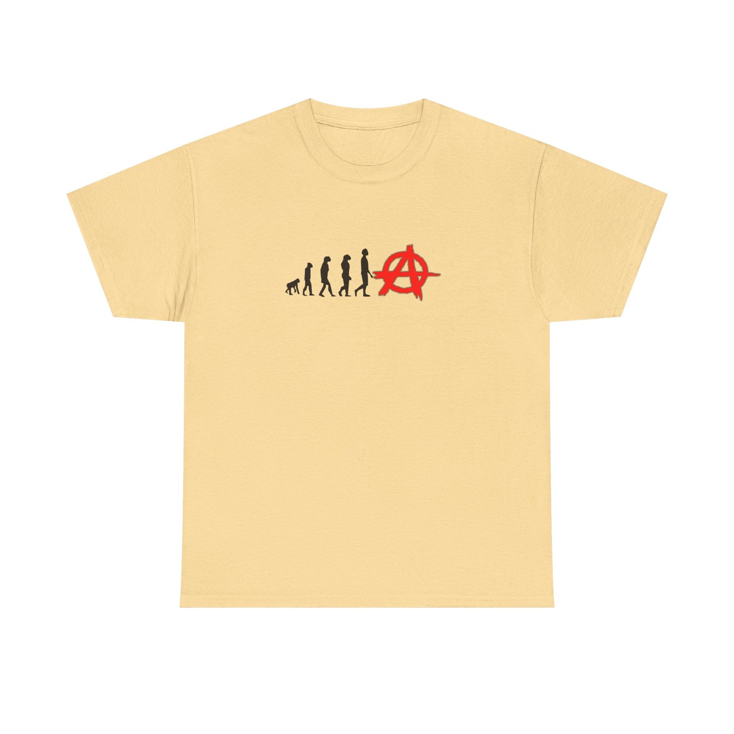 Evolution of Anarchy Unisex Heavy Cotton Tee