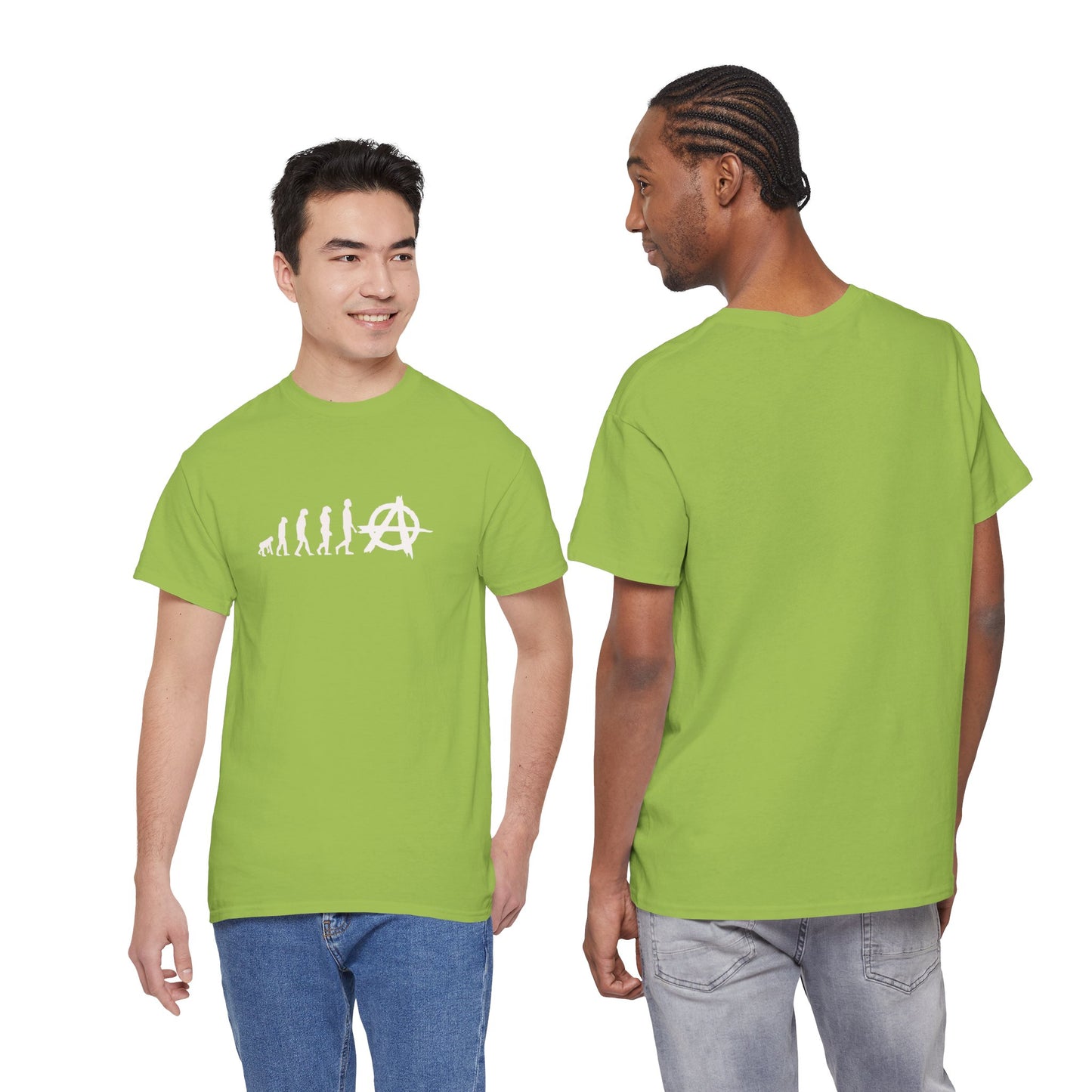 Evolution of man to Anarchy... we can dream...