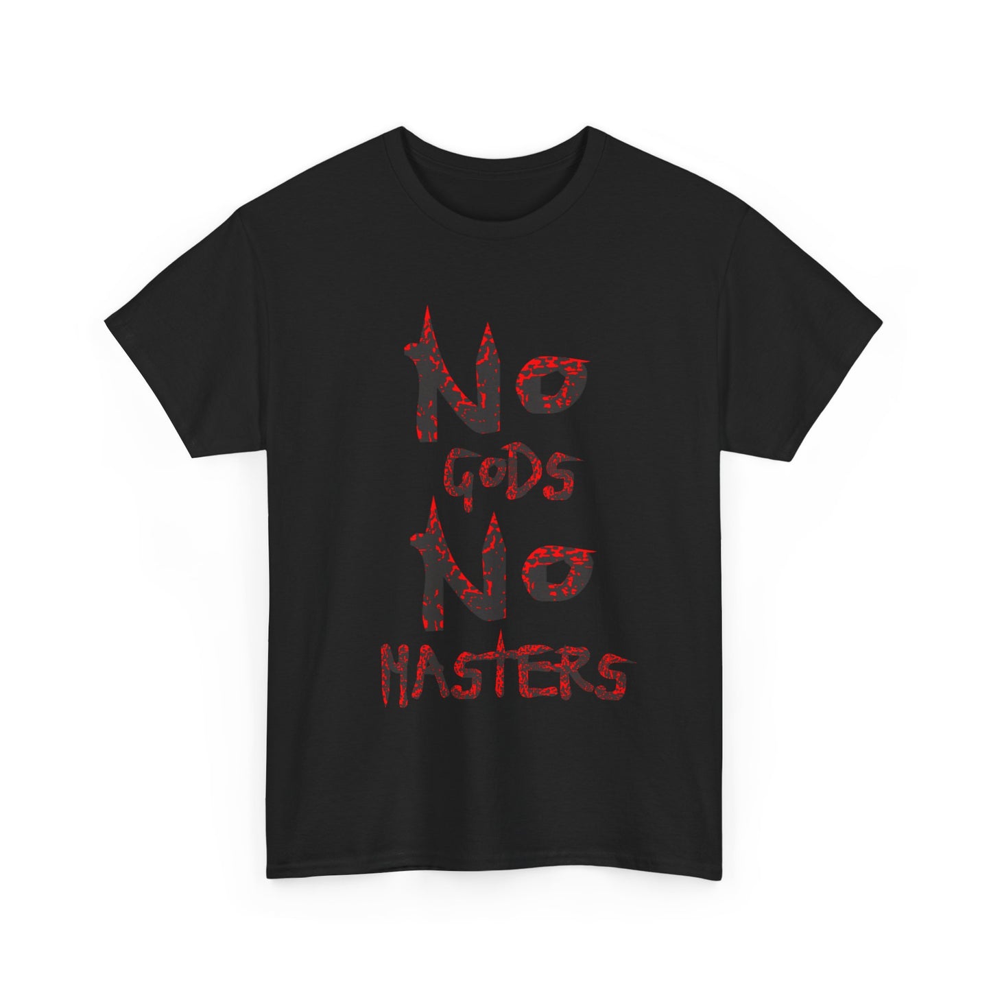 No Gods No Masters Tee — Punk Anarchist T-Shirt