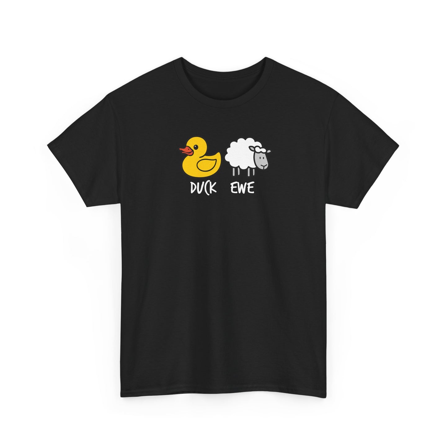 Duck Ewe Graphic Tee — Cute Pun Animal Shirt