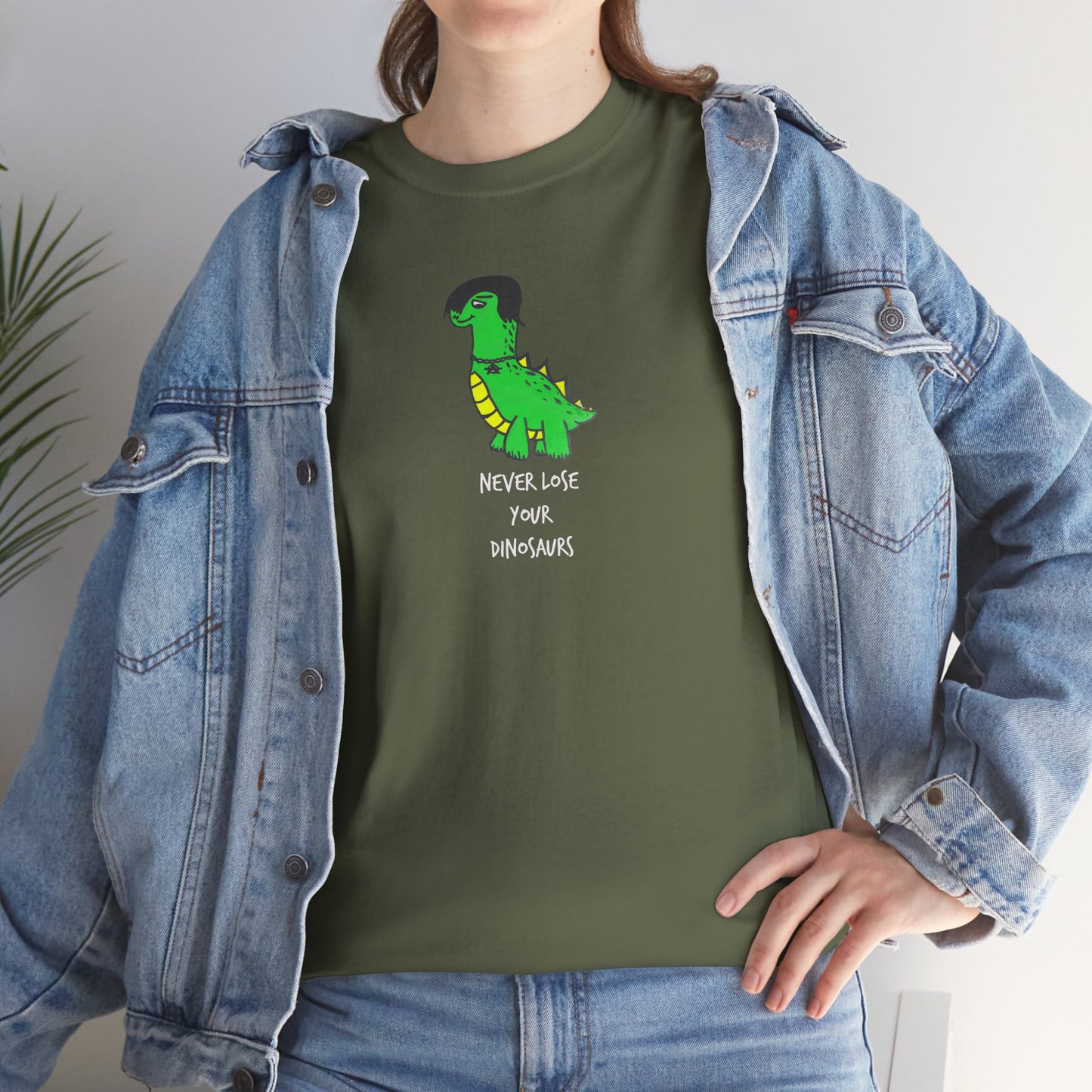 Never Lose Your Dinosaurs Tee