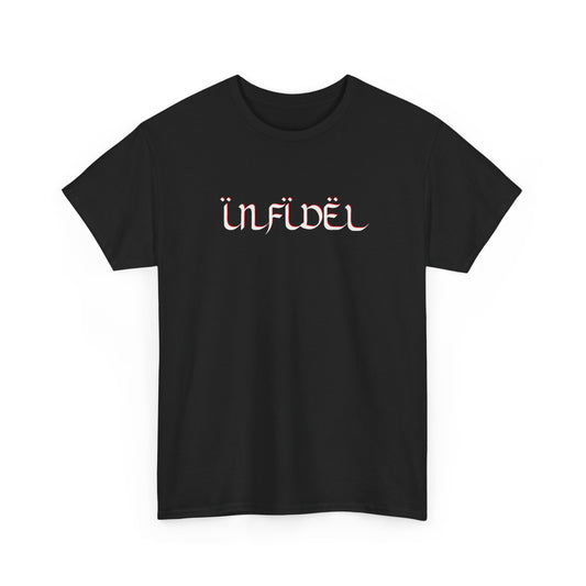 Infidel Graphic Tee — Infidel Statement T‑Shirt
