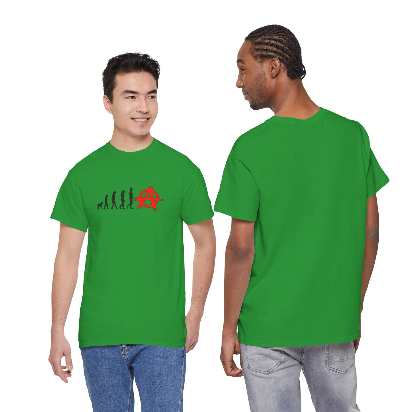 Evolution of Anarchy Unisex Heavy Cotton Tee