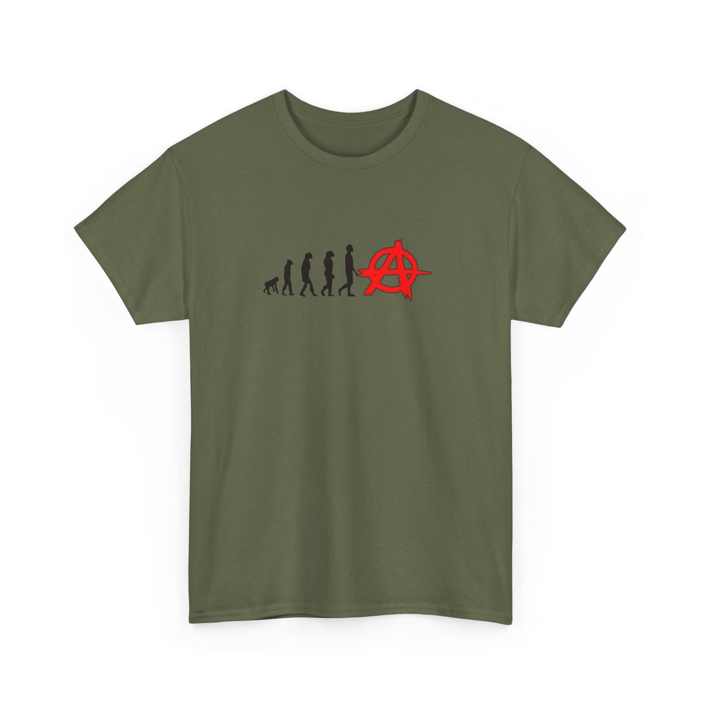 Evolution of Anarchy Unisex Heavy Cotton Tee