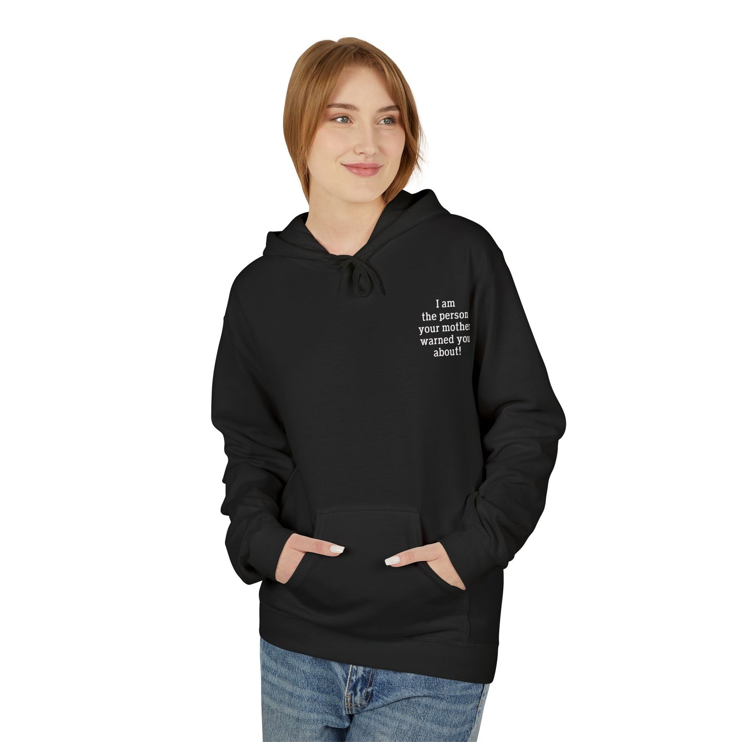 I Am The Person Your Brother Warned You About Hoodie, Funny Unisex Hoodie, Gift for Sibling, Family Reunion Wear, Comfy Everyday Hoodie
