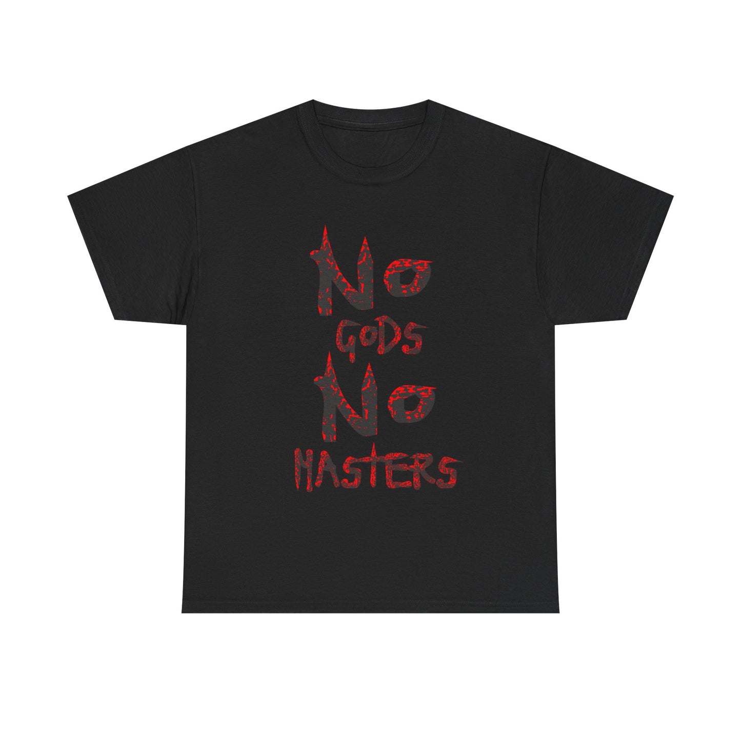 No Gods No Masters Tee — Punk Anarchist T-Shirt
