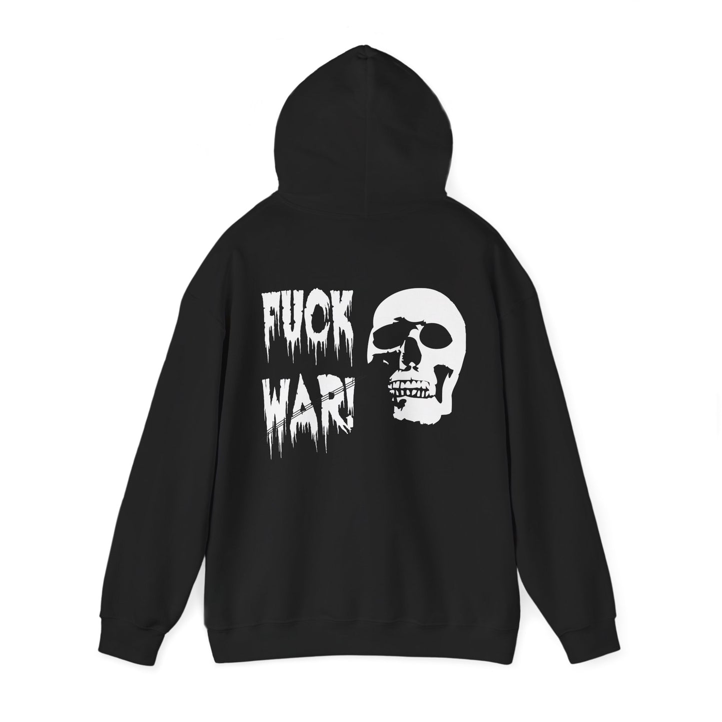 Fuck War Hoodie — Anti-War Skull Hoody