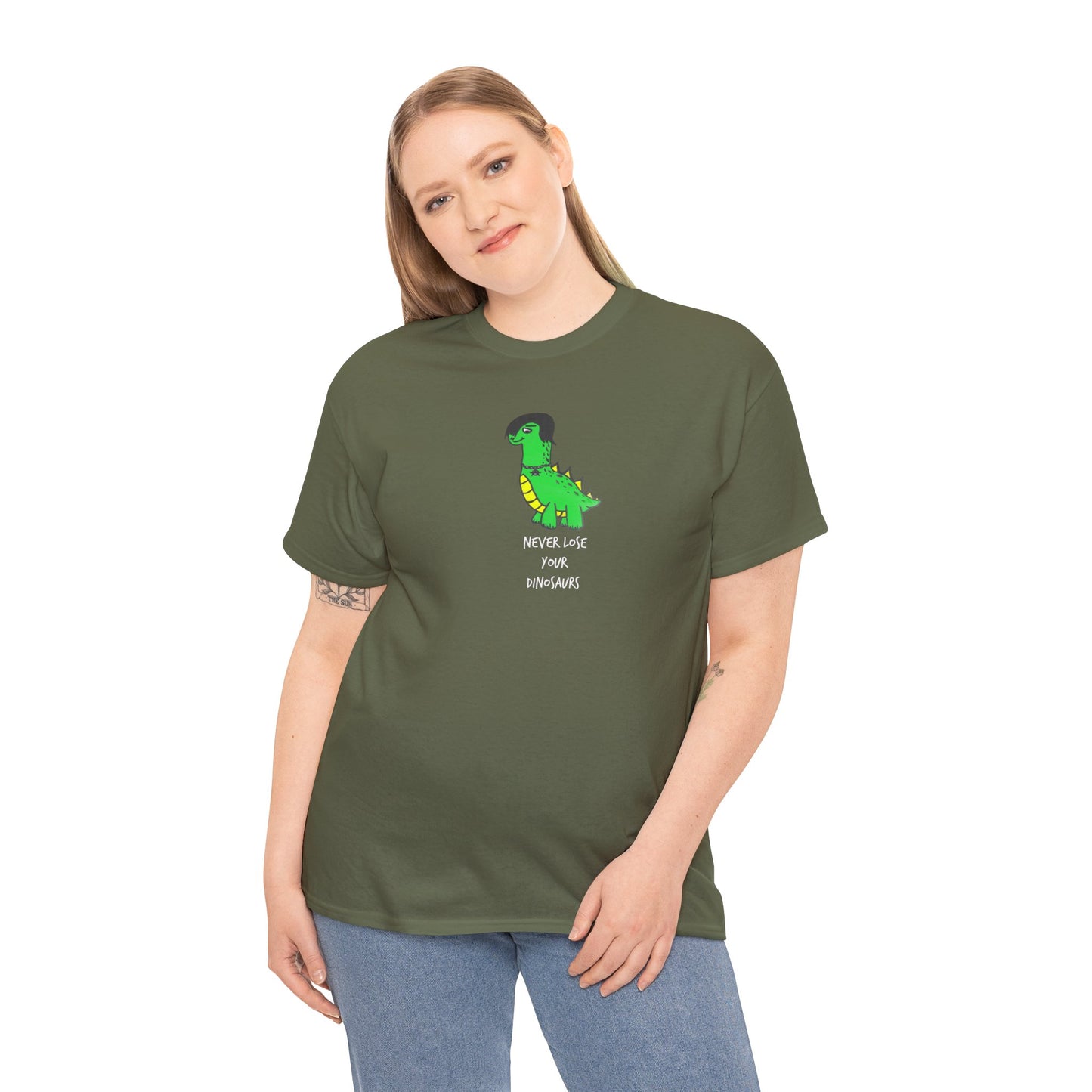 Never Lose Your Dinosaurs Tee