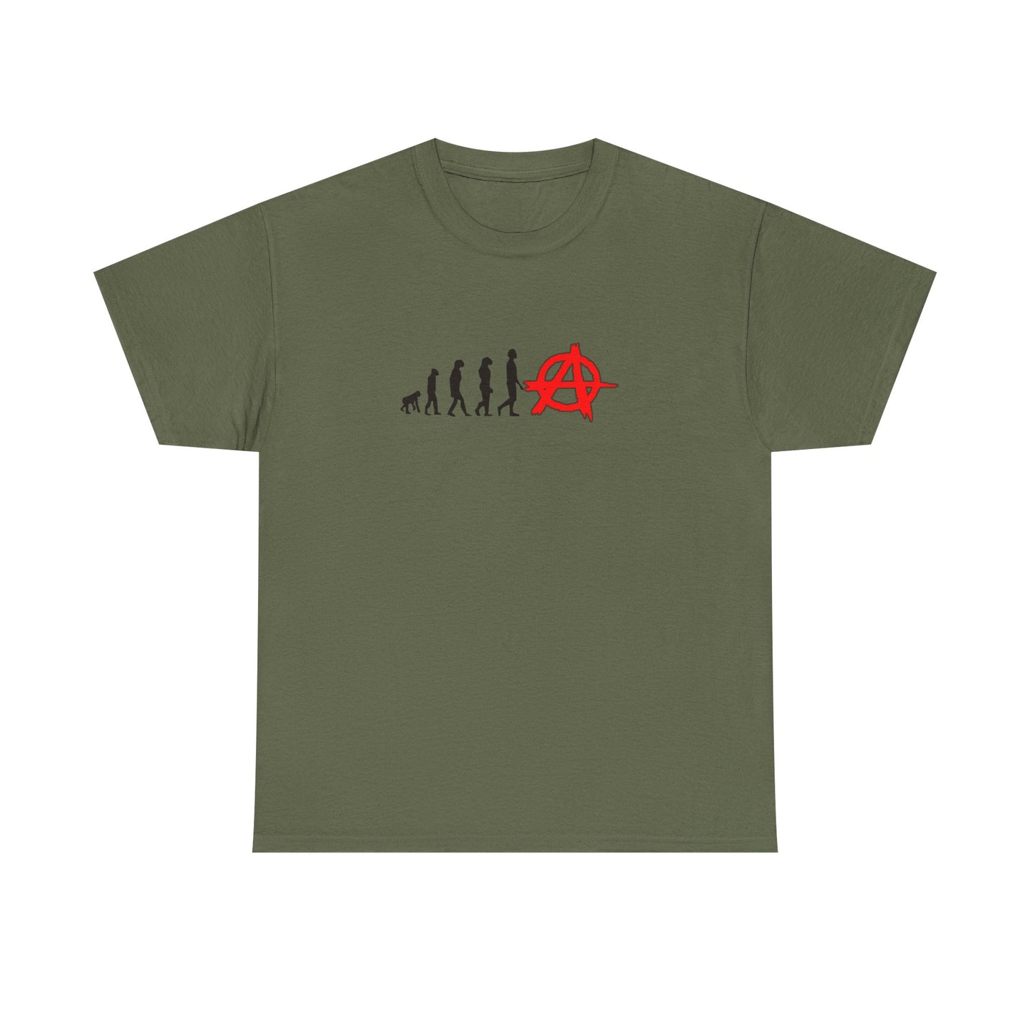 Evolution of Anarchy Unisex Heavy Cotton Tee