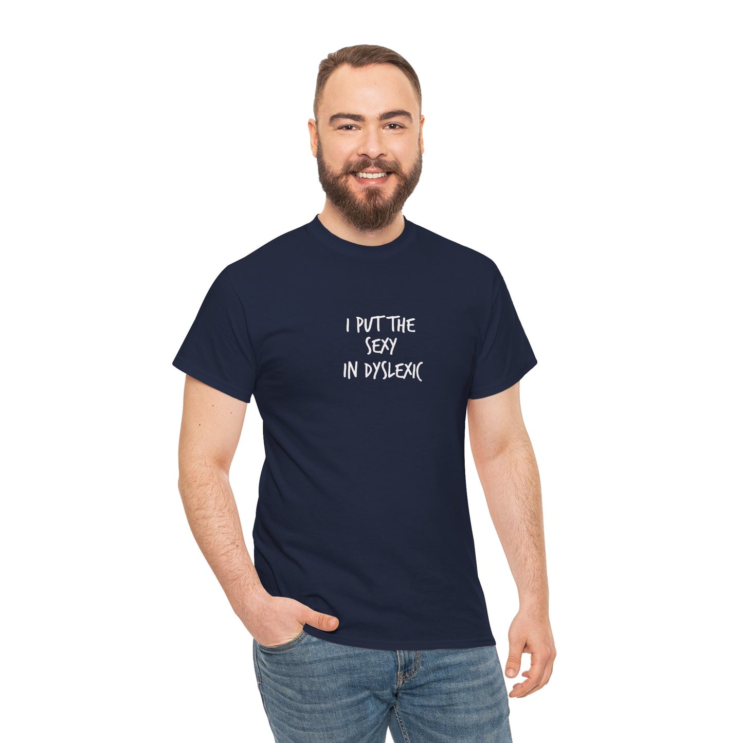 Unisex Heavy Cotton Tee, Humour Funny T-Shirt Alt