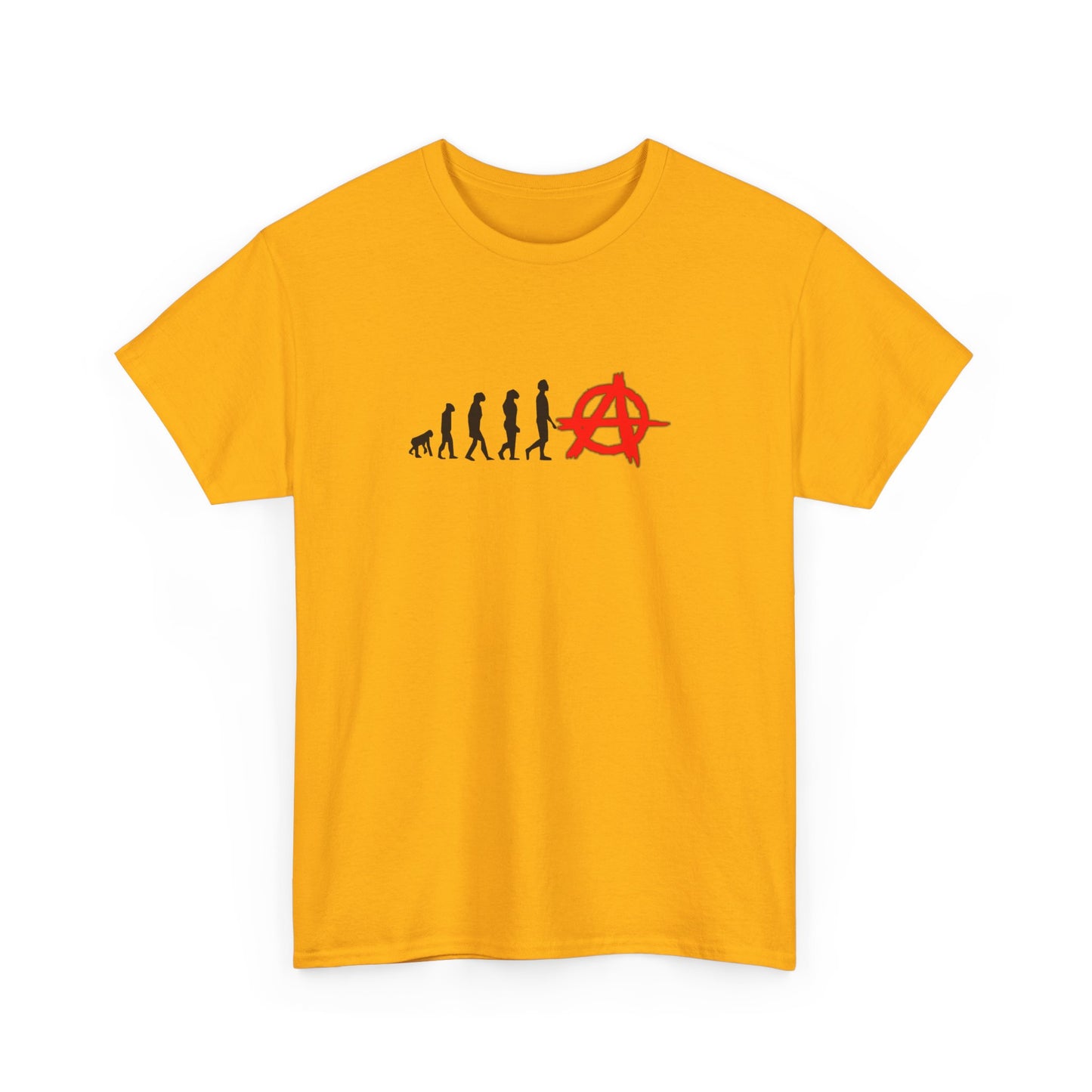 Evolution of Anarchy Unisex Heavy Cotton Tee