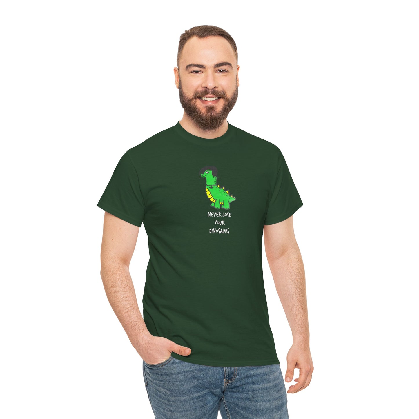 Never Lose Your Dinosaurs Tee