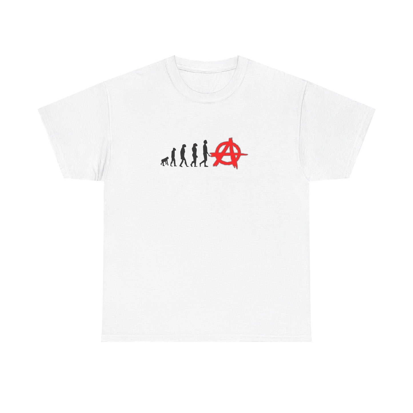 Evolution of Anarchy Unisex Heavy Cotton Tee