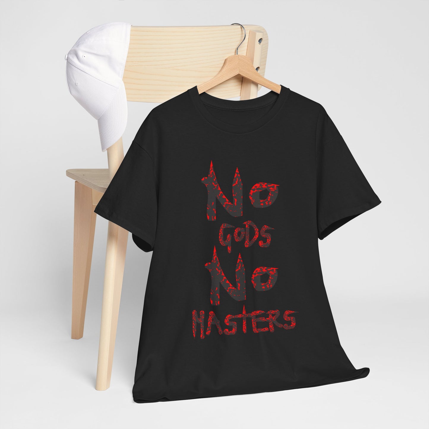 No Gods No Masters Tee — Punk Anarchist T-Shirt