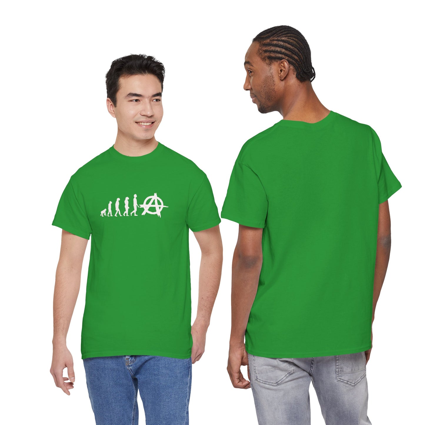 Evolution of man to Anarchy... we can dream...