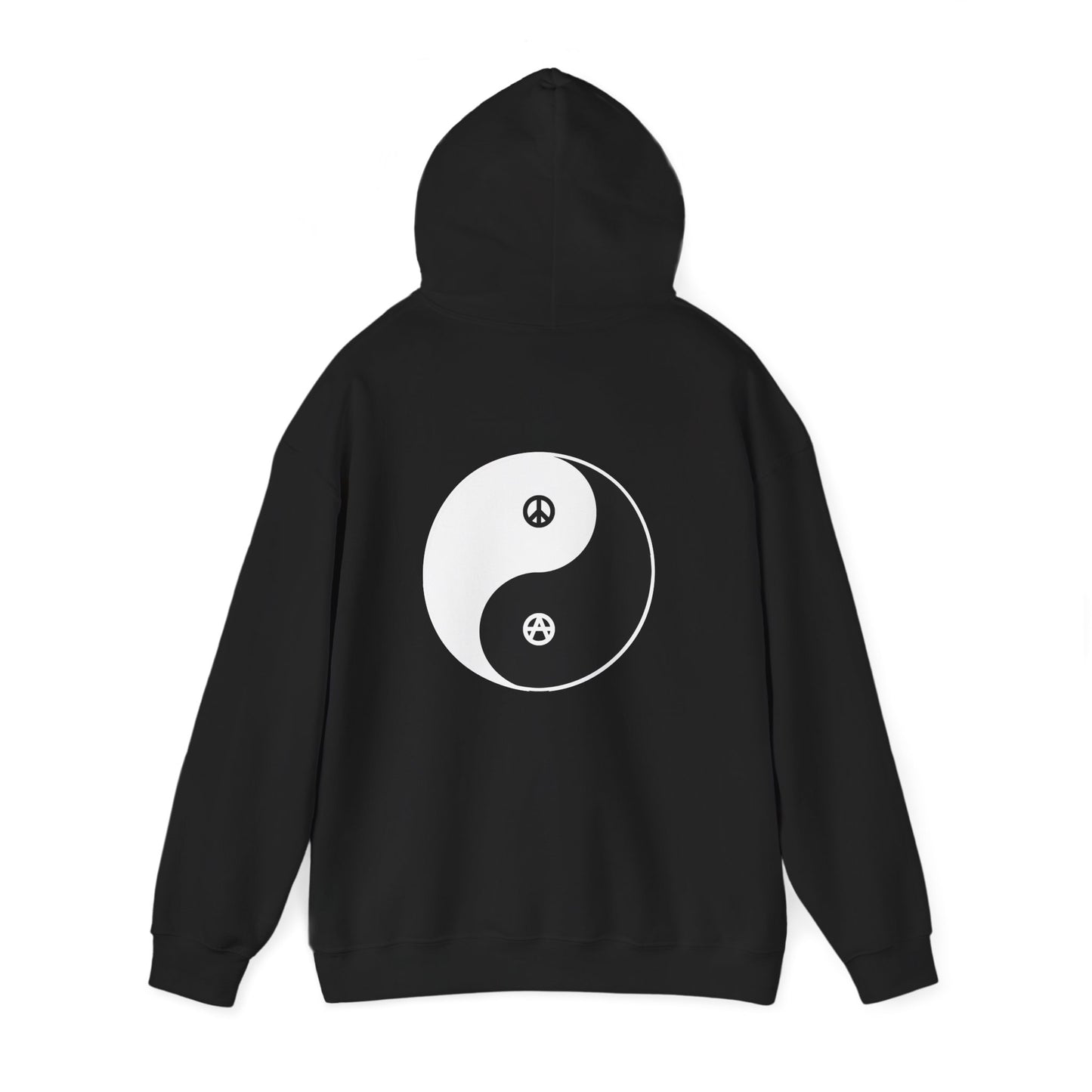 Yin Yang Peace/Anarchy Hoodie