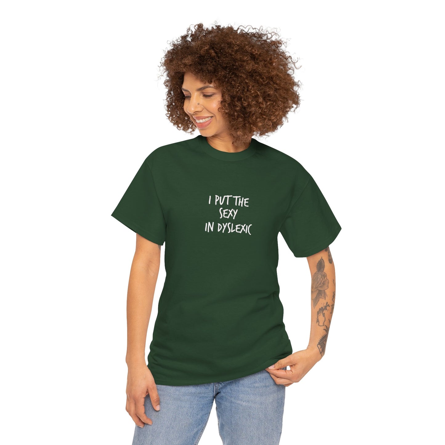 Unisex Heavy Cotton Tee, Humour Funny T-Shirt Alt