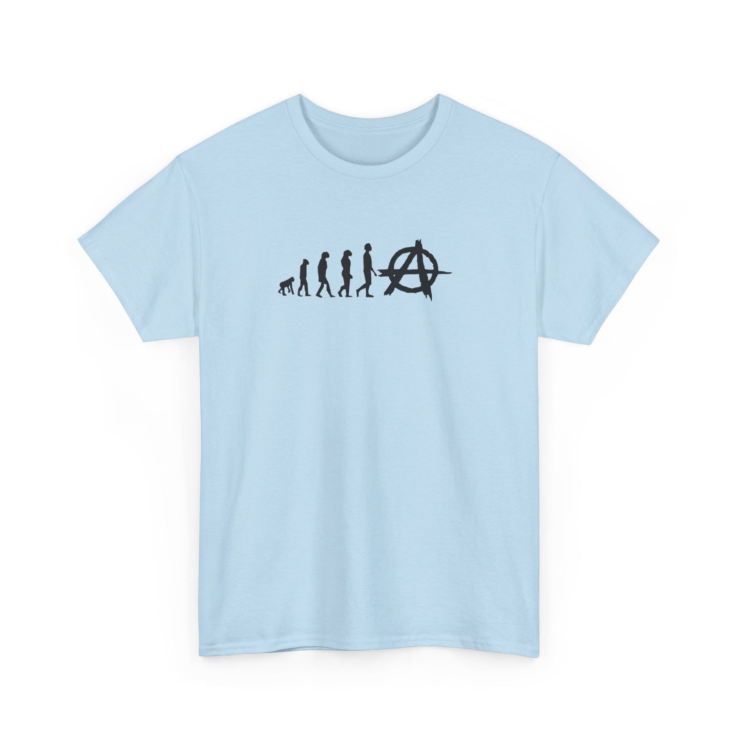 Evolution Design Unisex Heavy Cotton Tee, Casual Wear, Graphic Tee, Unisex Streetwear, Eco-Conscious Gift, Philosophy Shirt