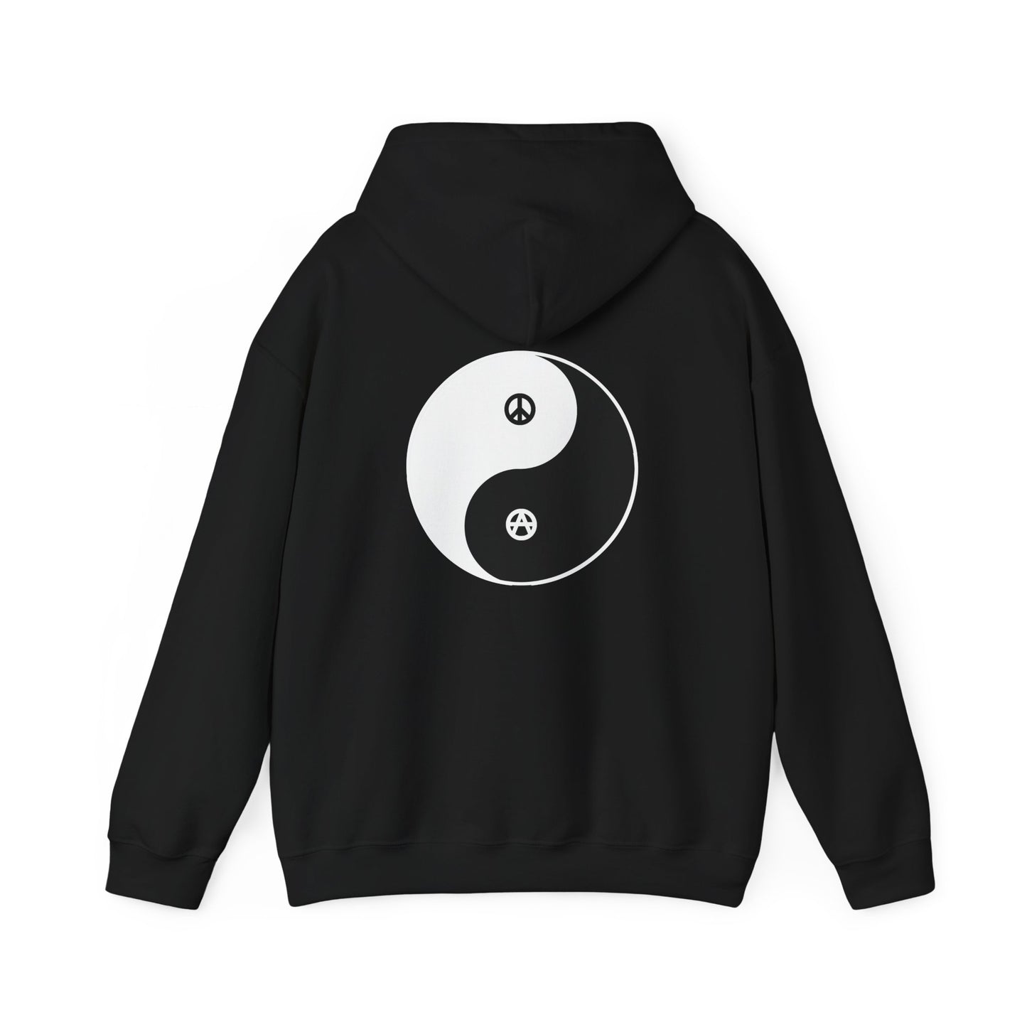 Yin Yang Peace/Anarchy Hoodie