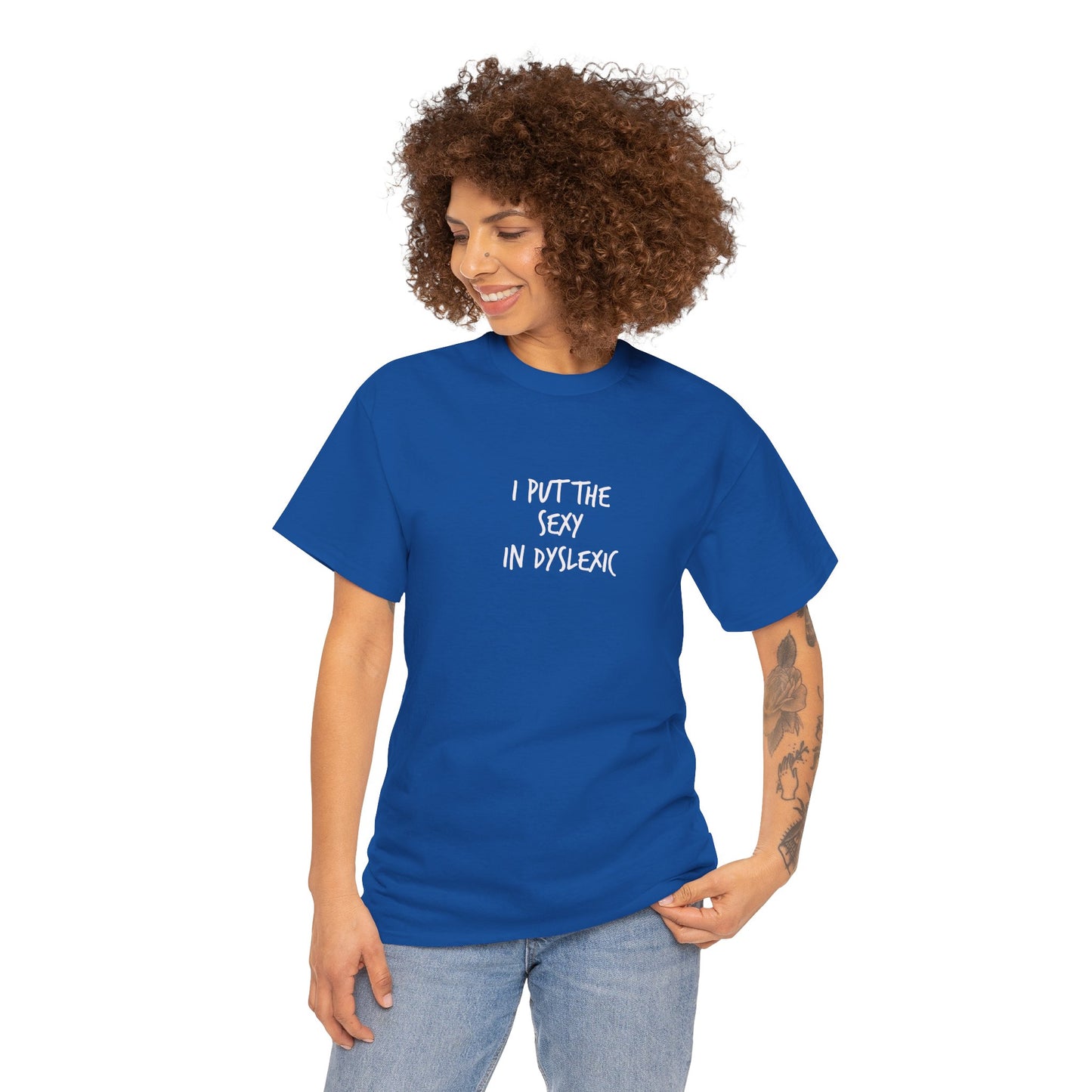 Unisex Heavy Cotton Tee, Humour Funny T-Shirt Alt