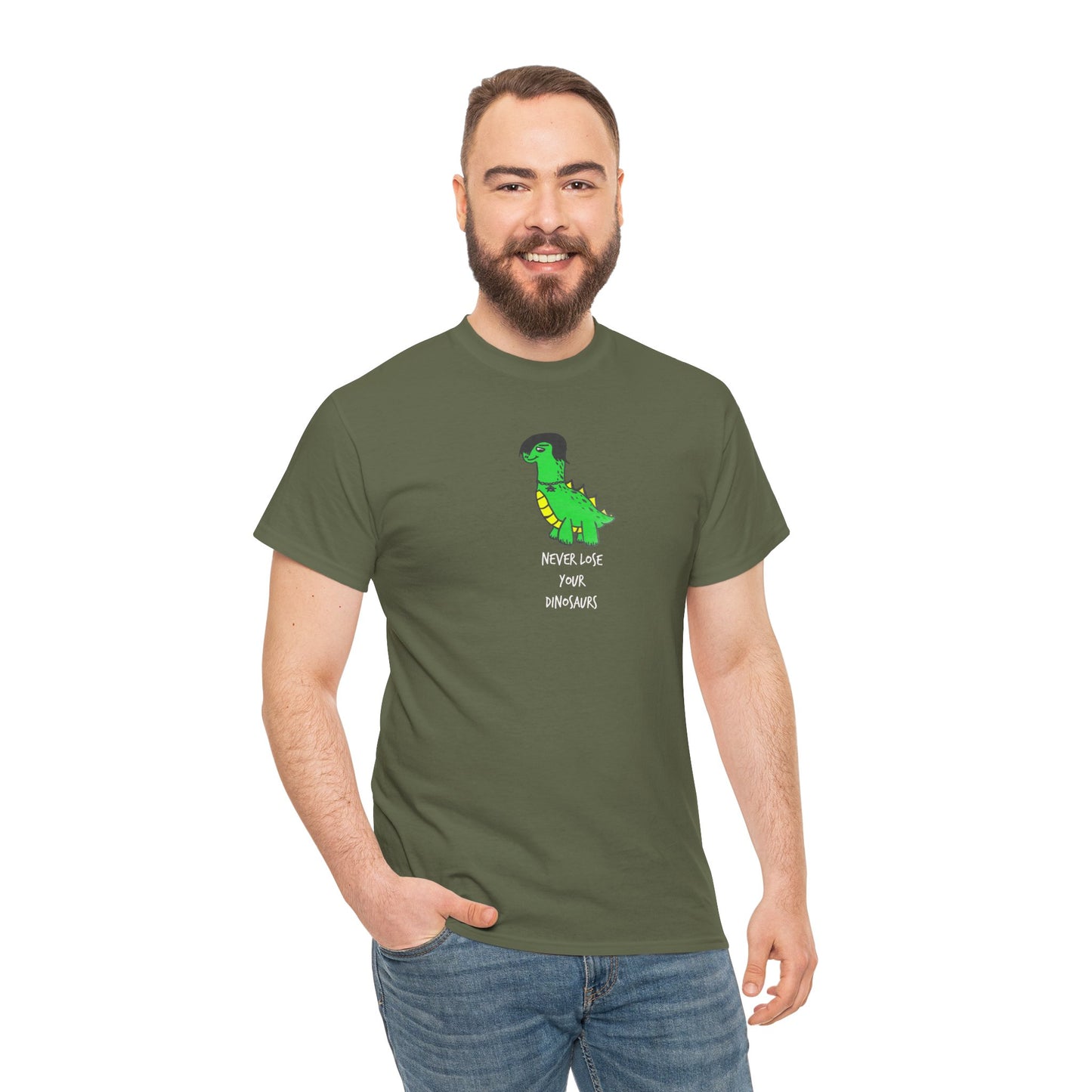 Never Lose Your Dinosaurs Tee