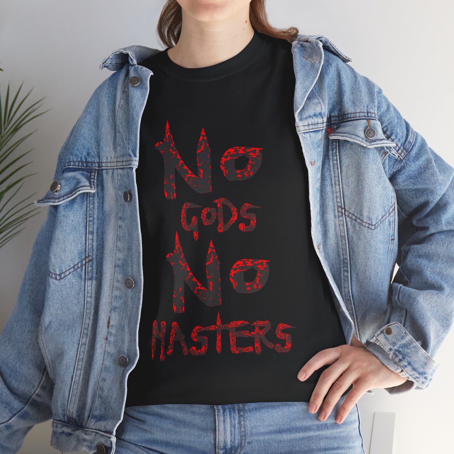 No Gods No Masters Tee — Punk Anarchist T-Shirt