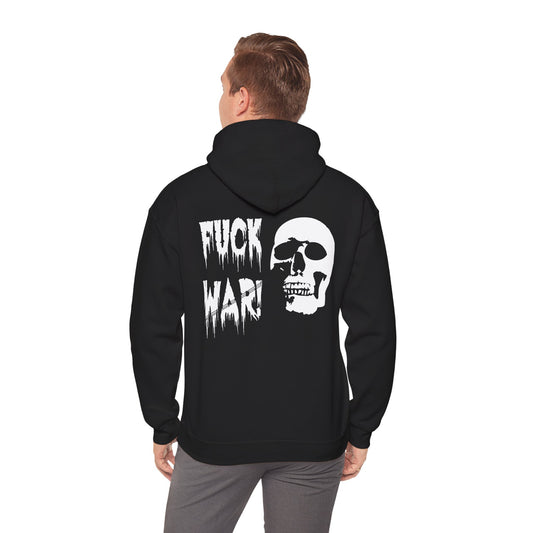 Fuck War Hoodie — Anti-War Skull Hoody