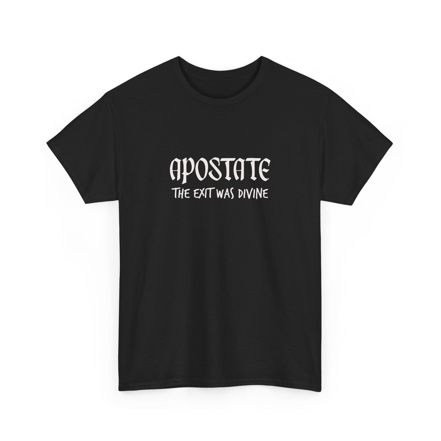Apostate and proud!