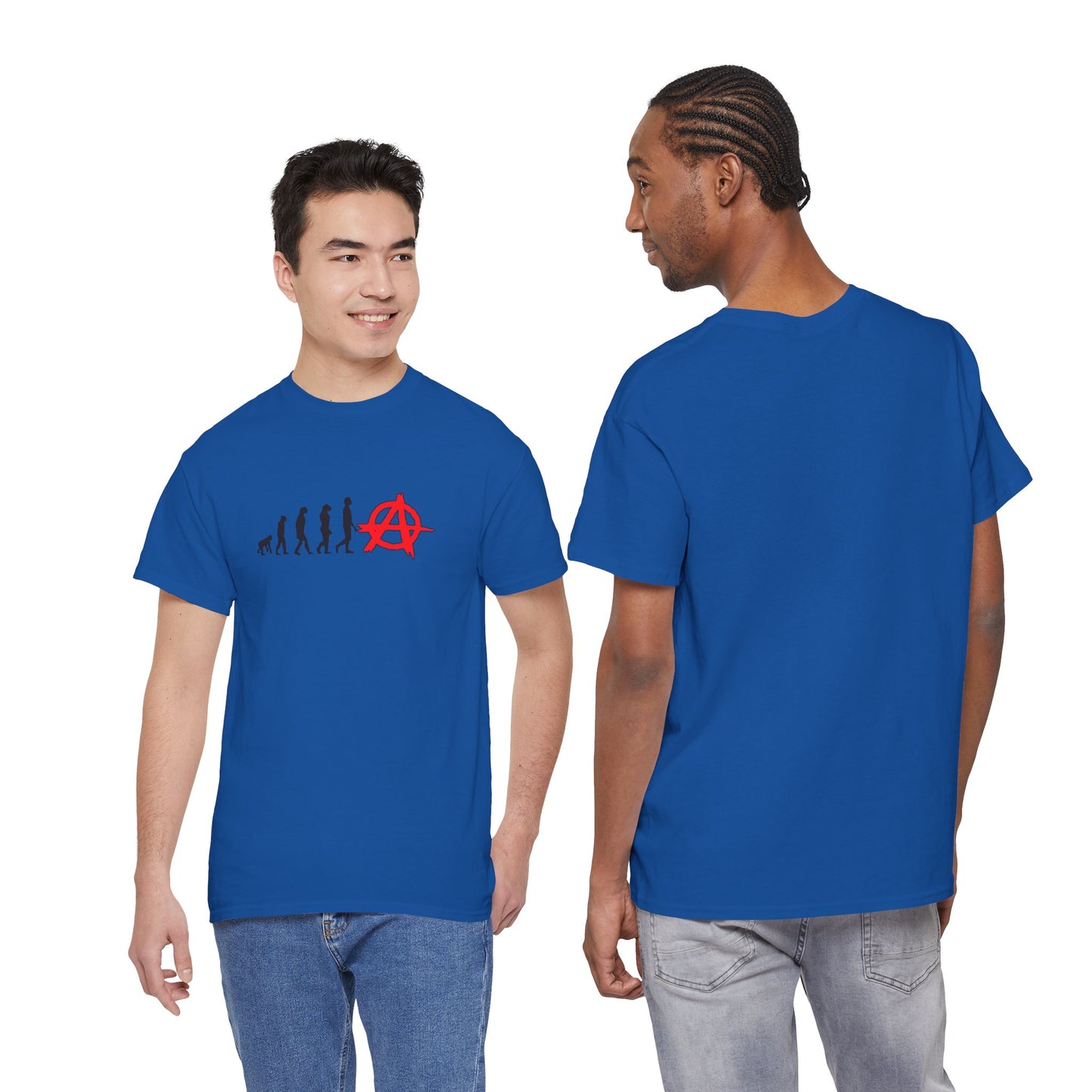 Evolution of Anarchy Unisex Heavy Cotton Tee