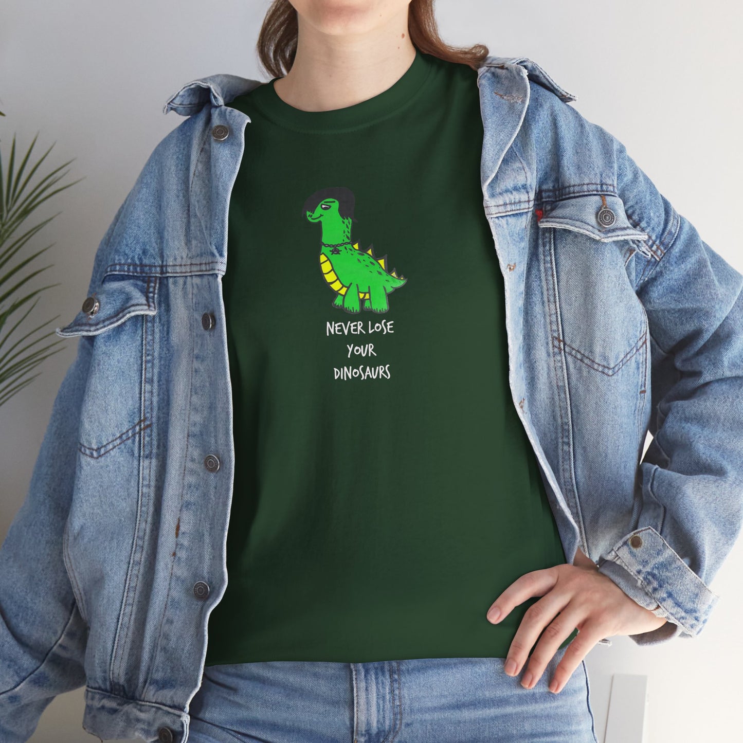 Never Lose Your Dinosaurs Tee