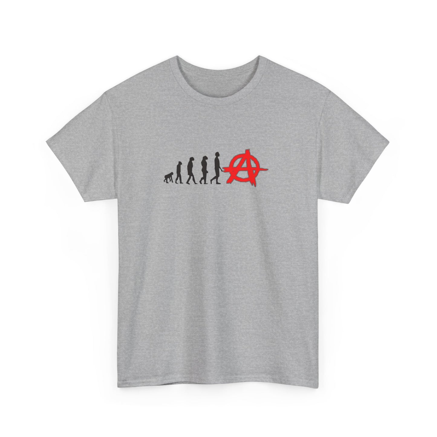 Evolution of Anarchy Unisex Heavy Cotton Tee